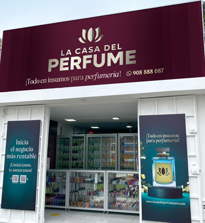 Tienda de insumos para perfumería - La Casa del Perfume.